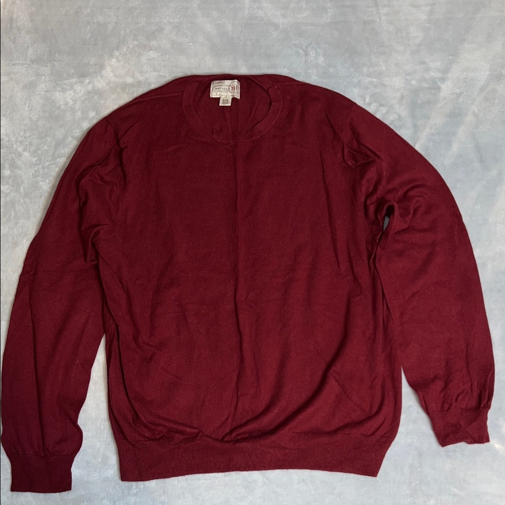 Article 365 Men's Burgundy Sweater